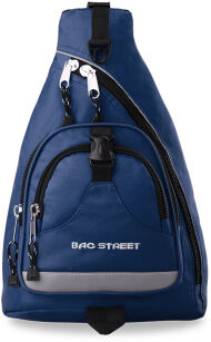 Sportowy plecak na 1 ramię BAG STREET - niebieski