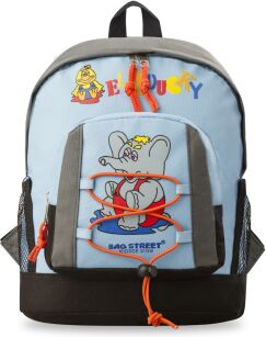 Plecak plecaczek do szkoły do przedszkola BAG STREET - niebieski
