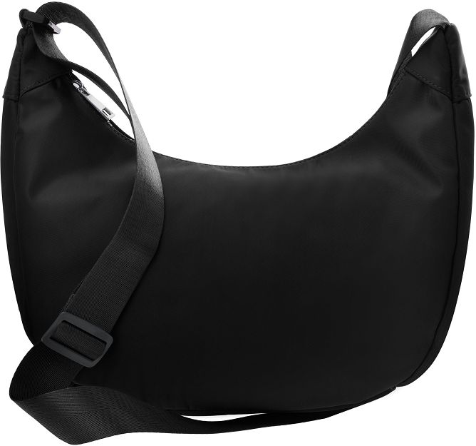 Damska torebka listonoszka crossbody lekka torba na ramię codzienna - czarna