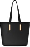 Klasyczna torebka damska shopper bag elegancka torba łódka na ramię - szary - 3