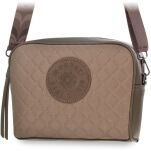 Monnari torebka damska pikowana crossbody na ramię z regulowanym paskiem - taupe - 2