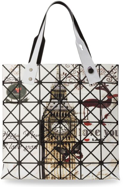 Torebka damska shopper bag 3d trójwymiarowa - big ben