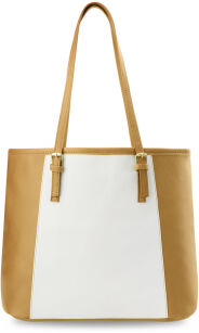 Torebka damska shopper bag łódka hit gwiazd - camel