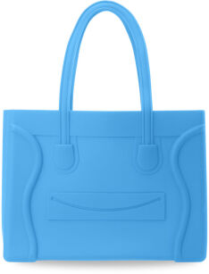 Oryginalny silikonowy kuferek phantom shopper bag kolory - niebieski