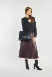 Monnari torba damska z kolekcji Premium duży kuferek shopper sztywna torebka - czarna - 6