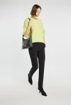 Monnari torebka na pasku listonoszka mała klasyczna miejska crossbody - czarna - 5