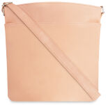 Klasyczna torebka damska uniwersalna listonoszka - różowa - 3
