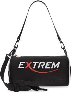 Bag Street Extreme sportowa mała torba męska saszetka listonoszka do ręki i na ramię pojemna solidna z paskiem - czarna