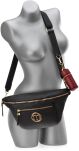 Monnari torba crossbody elegancka nerka damska saszetka listonoszka z etui - czarna - 2