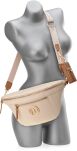 Monnari torba crossbody elegancka nerka damska saszetka listonoszka z etui - beżowa - 2