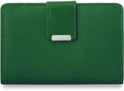 Poręczny damski portfel portmonetka - zielony
