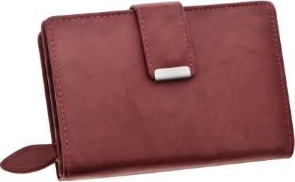 Poręczny damski portfel portmonetka - fioletowy