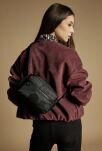 Monnari torebka damska crossbody na regulowanym pasku mała torba sportowa listonoszka - czarna - 5