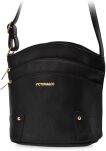 Pojemna miejska listonoszka crossbody torebka damska z kieszonkami - niebieski - 3
