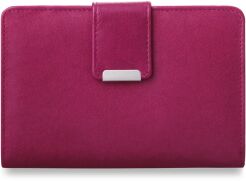 Poręczny damski portfel portmonetka - różowy
