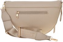 Saszetka damska Peterson na ramię elegancka nerka z kieszeniami torebka crossbody - beżowa - 3